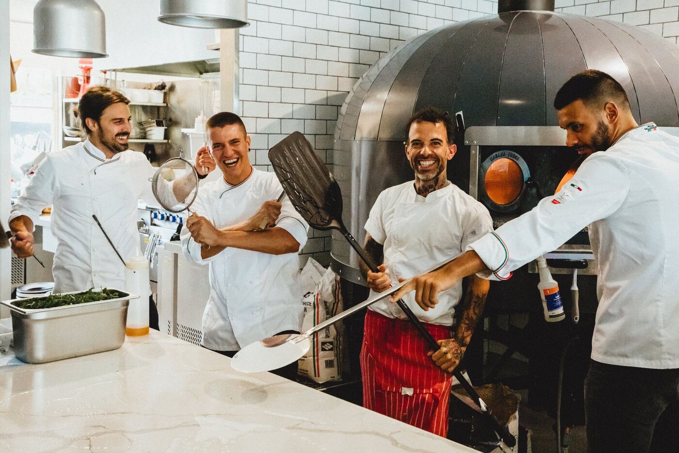Matteo's · the kitchen crew · food & drink photography by Anima Visual