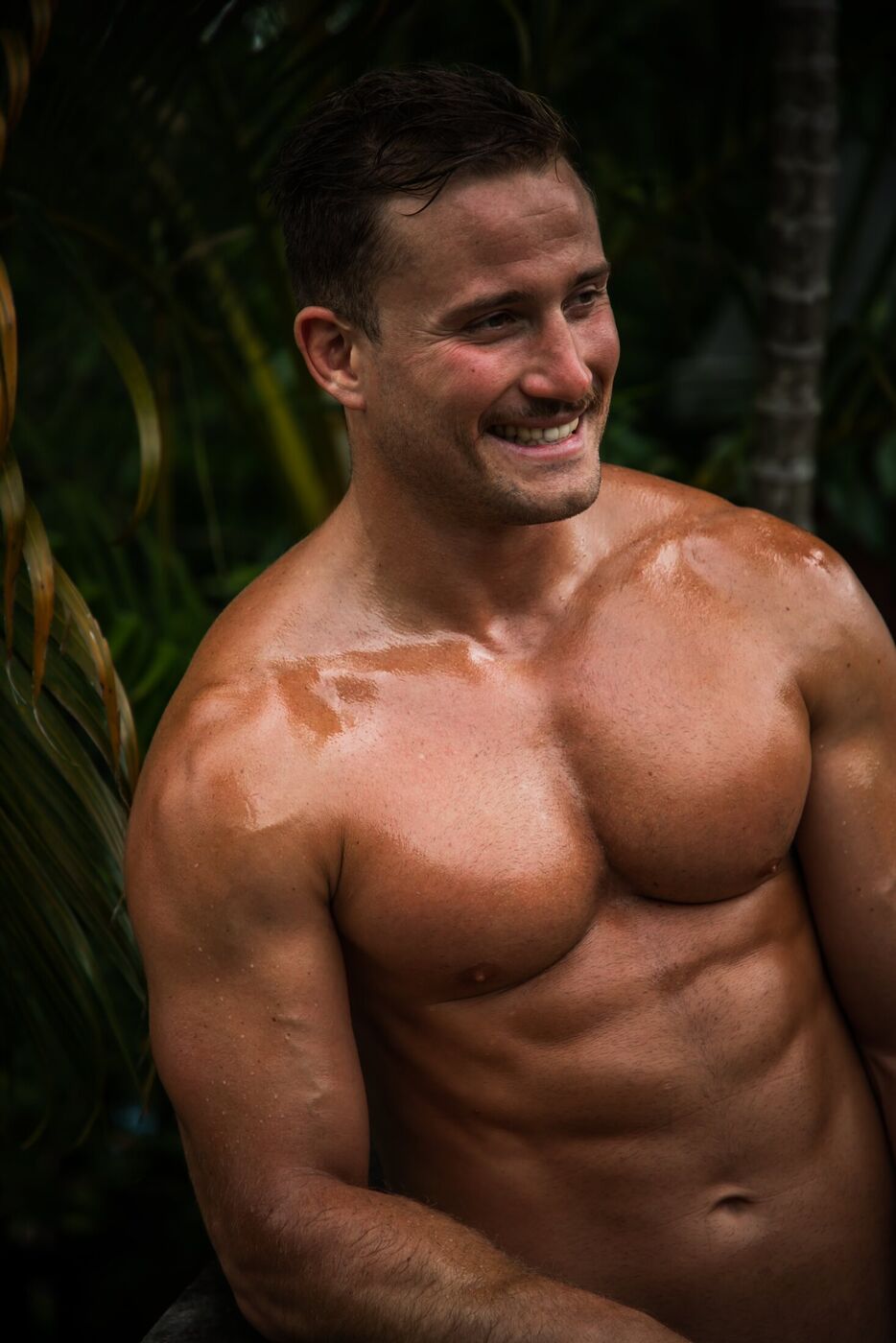 Dom · among the palms · portraits & modelling photography by Anima Visual