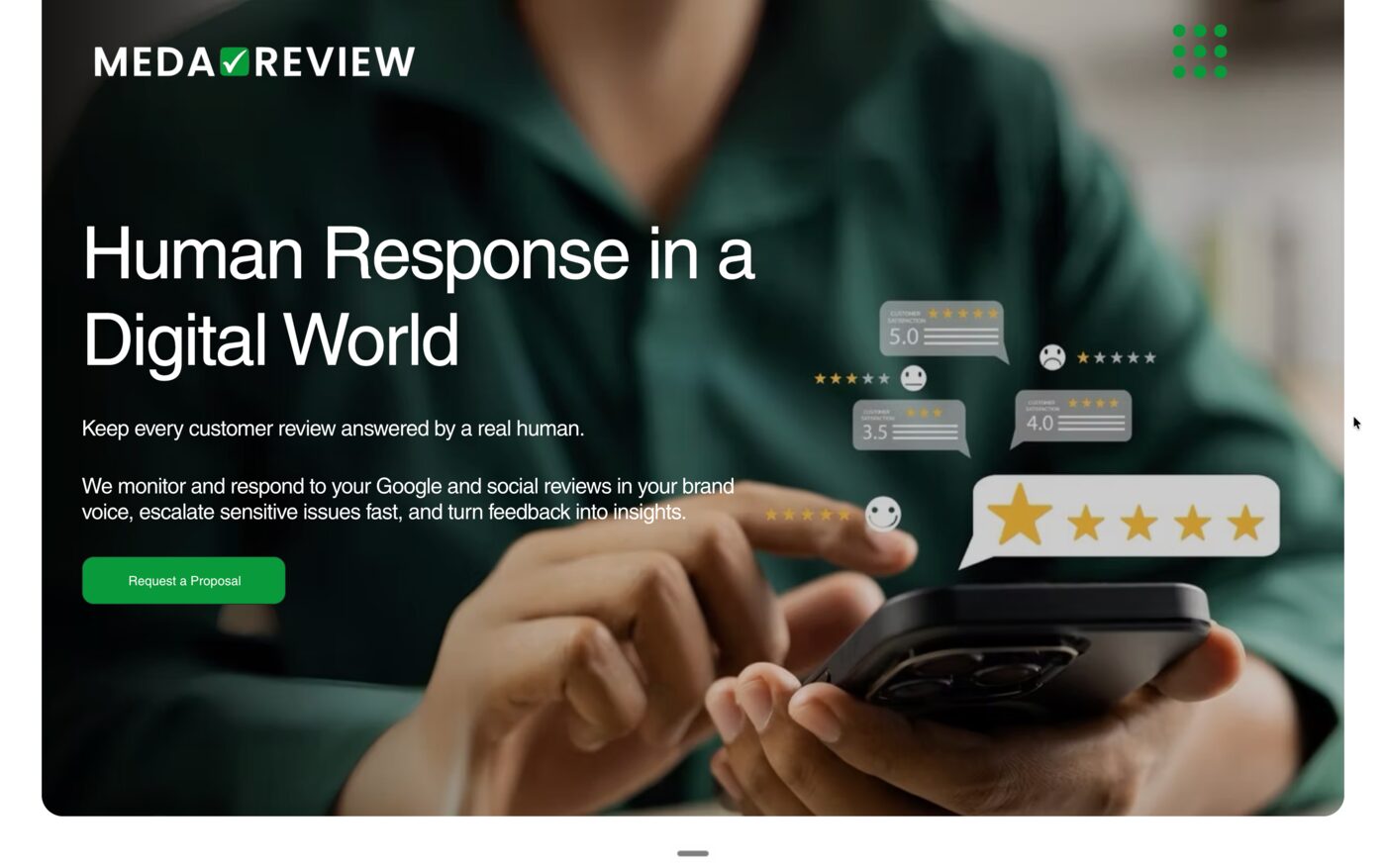 MedaReview website