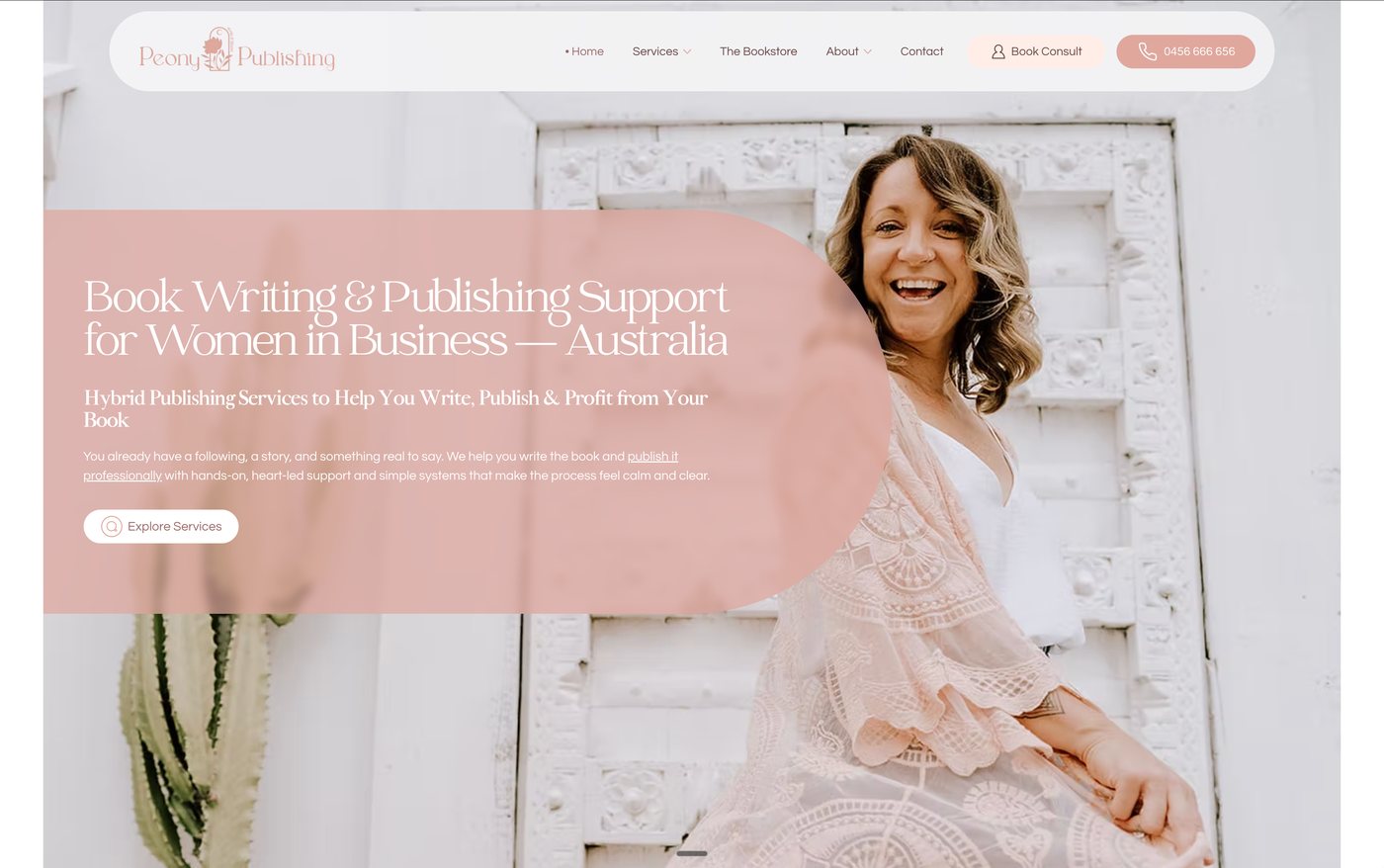 Peony Publishing website